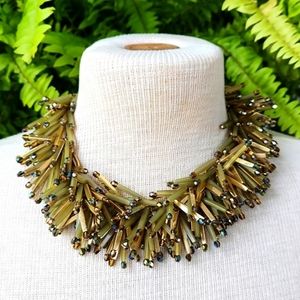 J. Crew Vintage Matchstick Statement Necklace